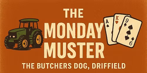 \ud83d\ude9c Monday Muster \ud83d\ude9c Mans Club 