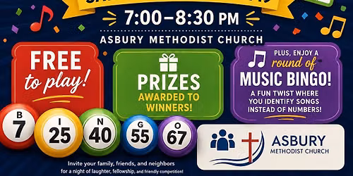 Bingo Night at Asbury Methodist Church