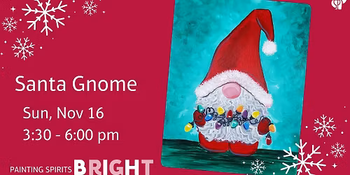 Paint & Sip Gnome Class!