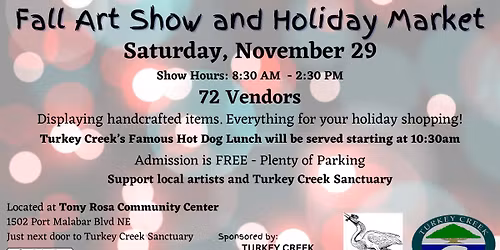 Turkey Creek Fall Art Show & Holiday Market