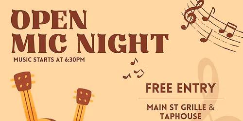 Wakefield, MA Open Mic Night