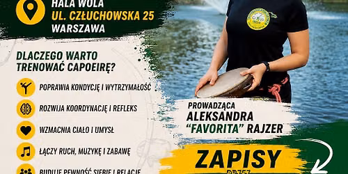 Capoeira Bemowo start zaj\u0119\u0107 10 wrze\u015bnia 2026