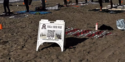 Father\u2019s Day Beach Yoga Being a Friend for Free