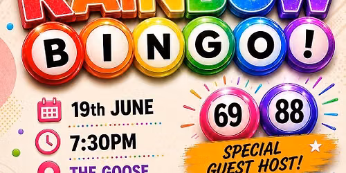 Rainbow Bingo with Rainbow Collective
