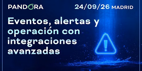 Eventos, alertas y operaci\u00f3n con integraciones avanzadas