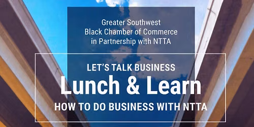 Let's Talk Business - How To Do Business With NTTA
