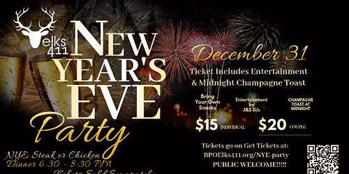 NYE Party at Morgantown Elks