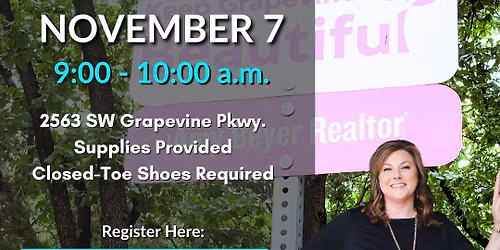 Keep Grapevine Beautiful: Happy to Help Saturday