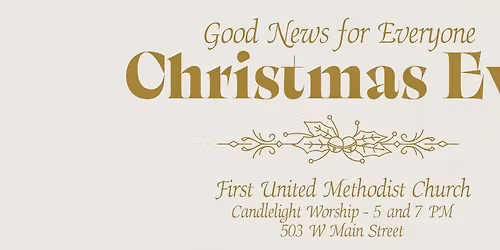 7 PM Christmas Eve Worship