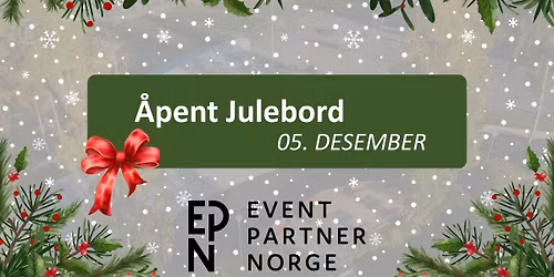 !!FULLBOOKET!! \u00c5pent Julebord i Parklokalet \ud83c\udf84