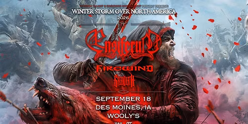 Ensiferum with Firewind, Green Death at Wooly's