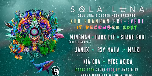 Sola Luna Festival Pre Event in Koh Phangan