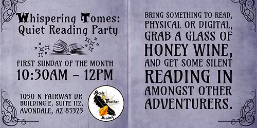 Whispering Tomes: Quiet Reading Party