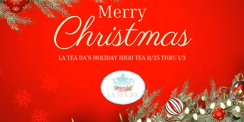 Holiday High Tea