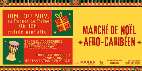 🎄✨ Le Marché de Noël Afro-Caribéen au Rocher de Palmer 🎅🏾🎁🌟