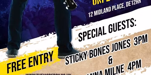 Acoustic Sunday Special Guests Sticky Bones Jones & Anna Milne