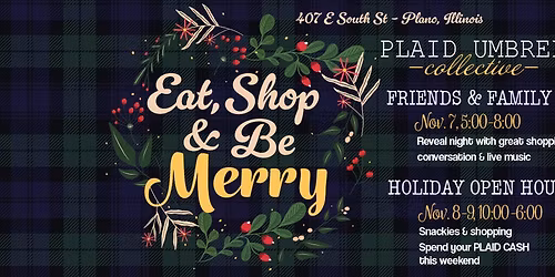 Holiday Open House + Friends & Family at Plaid Umbrella -collective- Plano