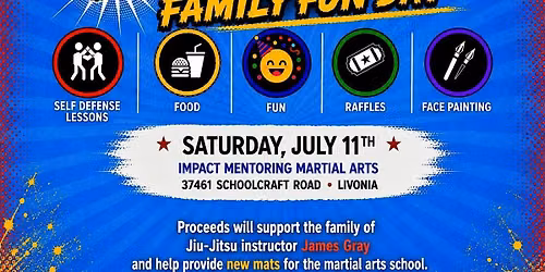Punch For a Purpose FREE Family Fun Day