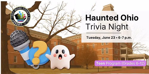 Teen Haunted Ohio Trivia Night