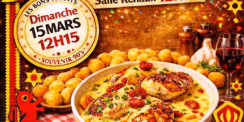 🖤💛❤️Diner Dimanche Laetare 15/03 Les Bons-vivants de souvret🖤💛❤️