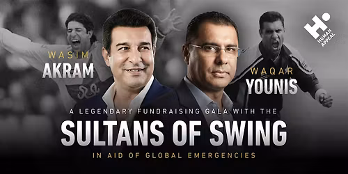 Sultans of Swing- Black Tie Dinner with Wasim Akram and Waqar Younis
