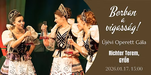 Borban a vigassa\u0301g! U\u0301je\u0301vi Operett Ga\u0301la