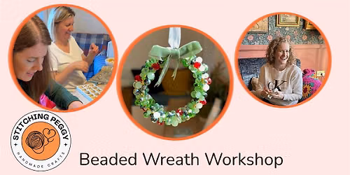 Beaded Christmas Wreaths: A Festive Get-Together