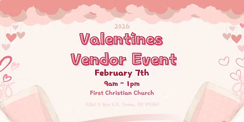 FCC Valentines Vendor Event 