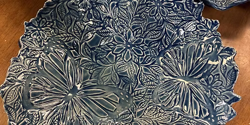 Textured Stoneware Serving Bowls