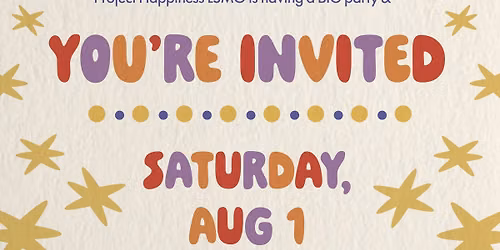 Let's Celebrate 10 years of Project Happiness LSMO!!