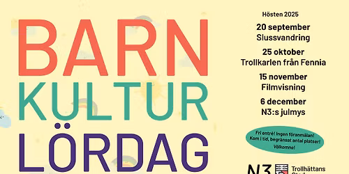Barnkulturl\u00f6rdag - N3s julmys