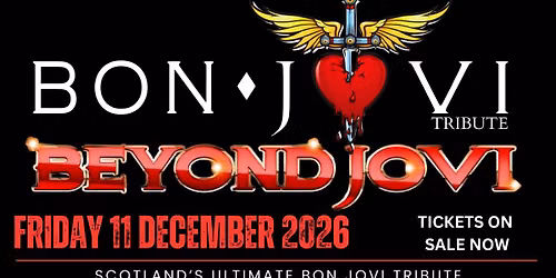 BEYOND JOVI - Bon Jovi Tribute at Dreadnoughtrock Bathgate