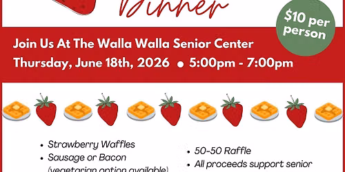 Strawberry Waffle Fundraiser Dinner