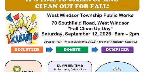 2026 Fall Cleanup Day