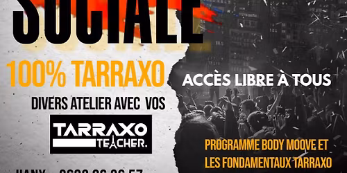 ✨️ TRAINING + SOCIALE 100 % TARRAXO PORTE OUVERTE PLEIN AIR SAMEDI 18/10  GRATUIT POUR TOUS 