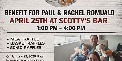 Paul & Rachel Romuald Benefit 