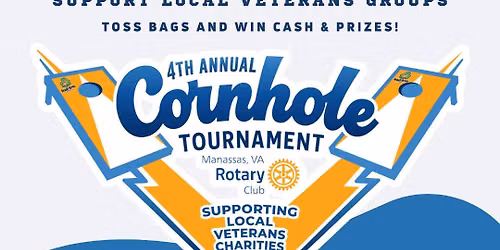 4th Annual Rotary Club of Manassas Cornhole Tournament