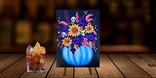 Spooky Bloom Paint & Sip at The Alibi