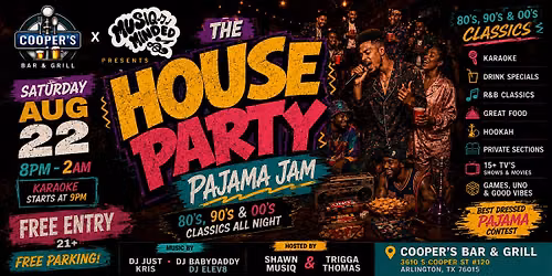 MusiQ Minded Presents: The House Party (The Pajama Jam)