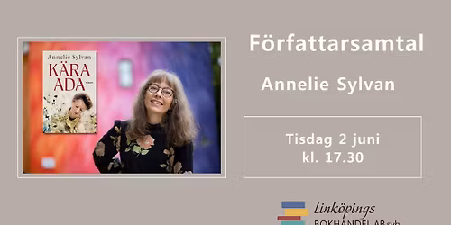 F\u00f6rfattarsamtal med Annelie Sylvan