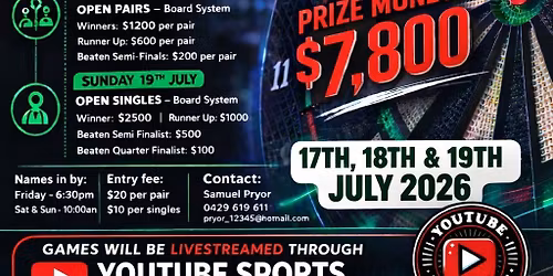 Phoenix Darts Open