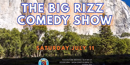 Big Rizz Comedy Show at Touchstone Brewing