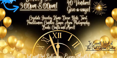 The Metaphysical Market's Happy New Year Celebration!!