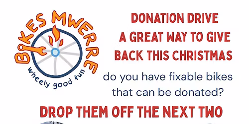 Donate Your Fixable Bike - A Great Way To Give Back This Christmas! 