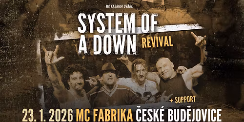 SYSTEM OF A DOWN REVIVAL \/ \u010cesk\u00e9 Bud\u011bjovice