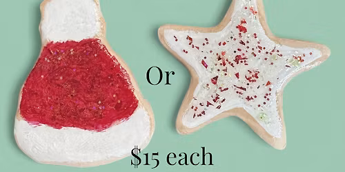 Drop-In DIY:  Leather Cookie Ornament!