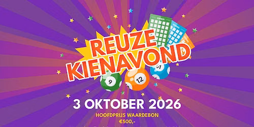 \ud83c\udfb0 Reuze Kienavond D.C-2370 \ud83c\udfaf