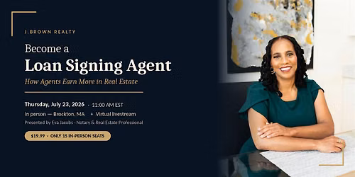Earn More in Real Estate : Become a Loan Signing Agent