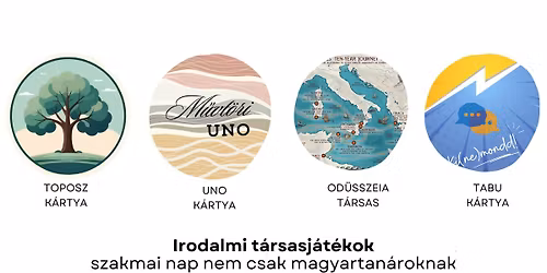 Irodalmi t\u00e1rsasj\u00e1t\u00e9kok - szakmai nap nem csak magyartan\u00e1roknak!