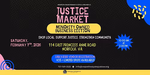 Justice Market: Minority Owned Business Edition
